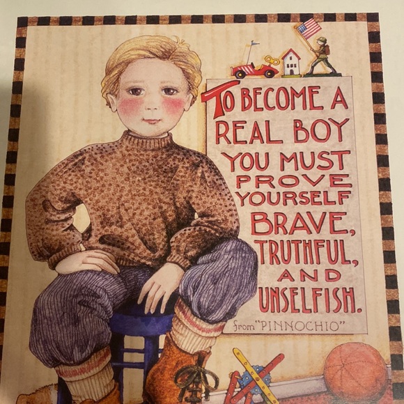“ Becoming a Boy” picture 22 1/2” x 18 1/2” - Picture 1 of 7